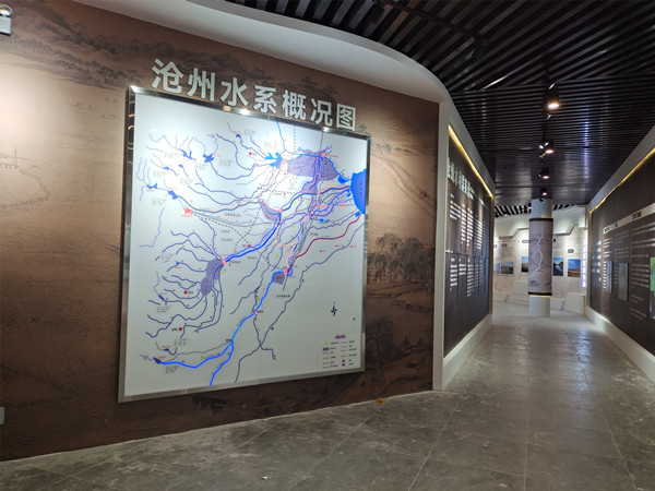 南京沧州水系布置图